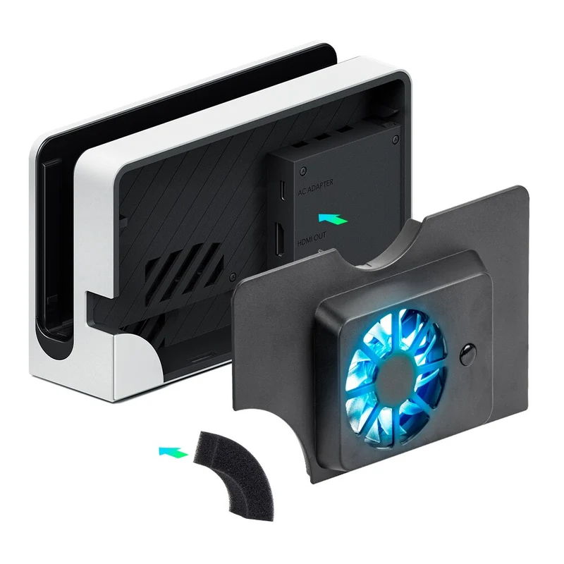 Dobe Dock Cooling Fan for Nintendo Switch OLED
