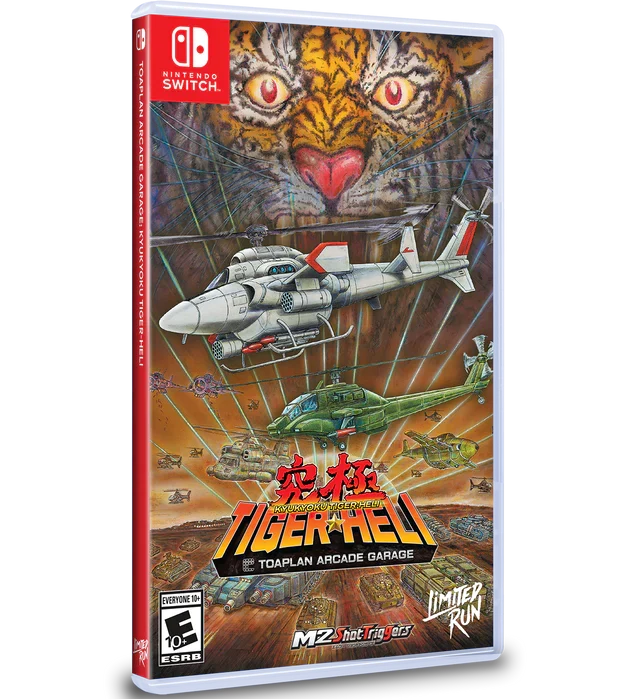 Toaplan Arcade Garage: Kyukyoku Tiger-Heli Nintendo Switch - Limited Run - Edition Edizione Americana
