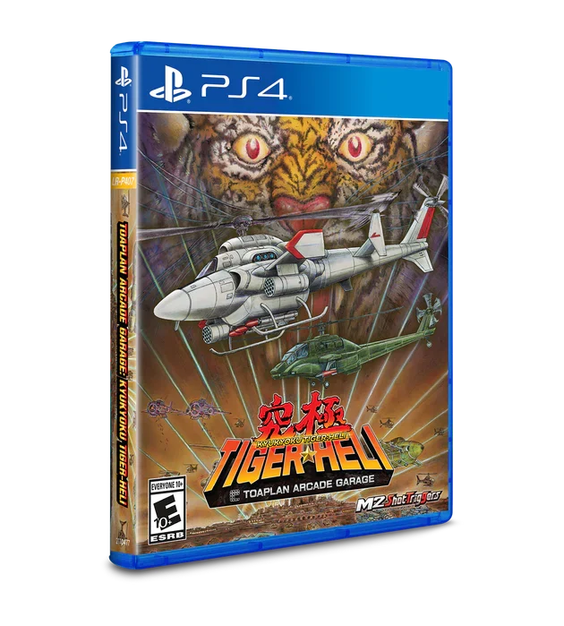 Toaplan Arcade Garage: Kyukyoku Tiger-Heli Playstation 4 - Limited Run - Edition Edizione Americana