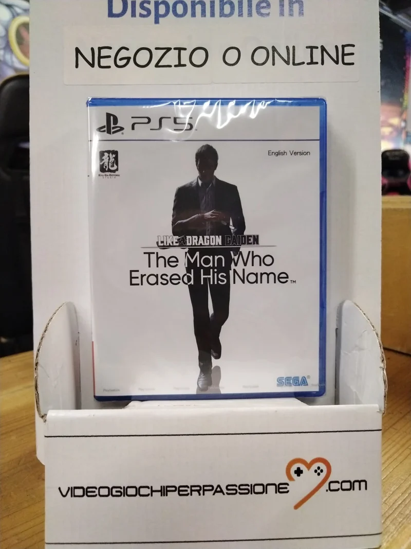 Like A Dragon Gaiden The Man Who Erased His Name [Yakuza Serie] - Playstation 5 Edizione Hong Kong