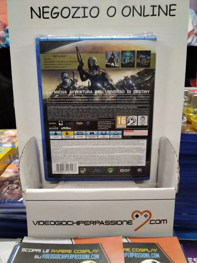 DESTINY il re cei corrotti PLAYSTATION 4 edizione leggendaria VERSIONE ITALIANA