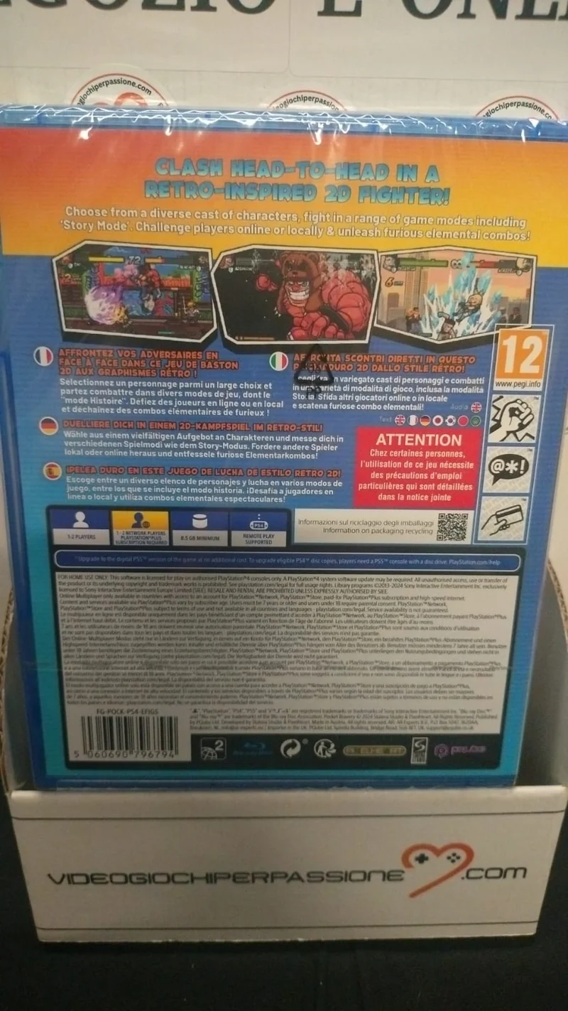Pocket Bravery Playstation 4 Edizione Europea