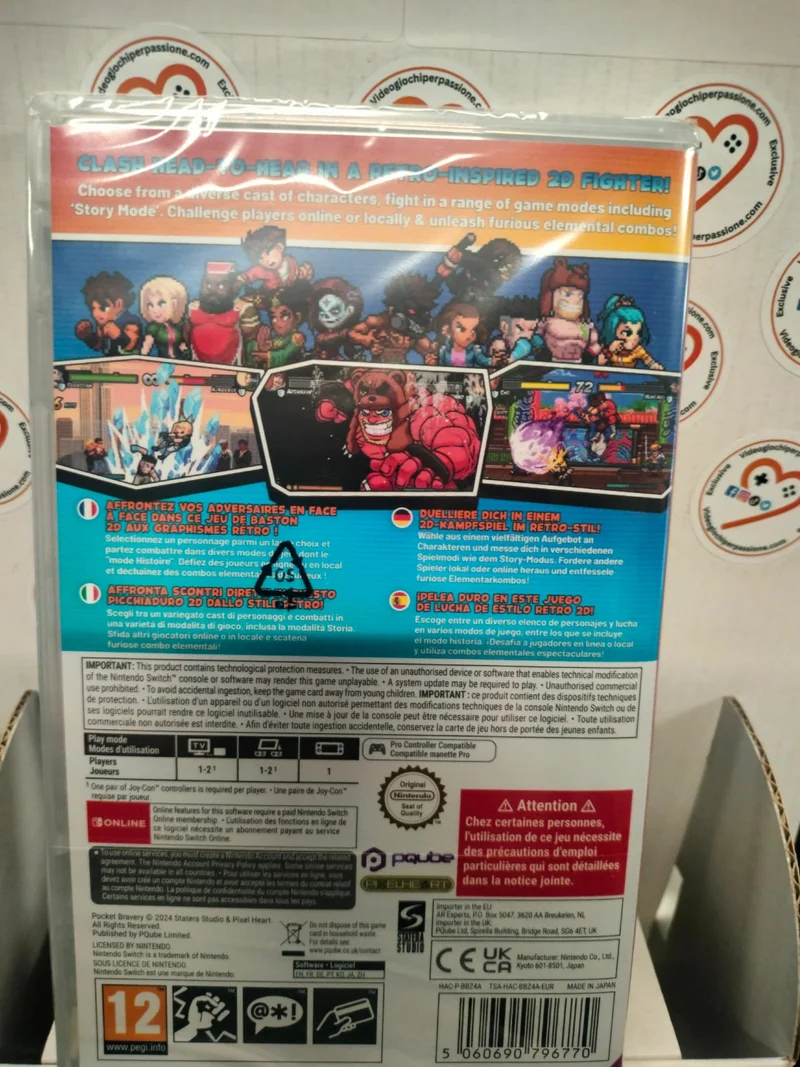 Pocket Bravery Nintendo Switch Edizione Europea
