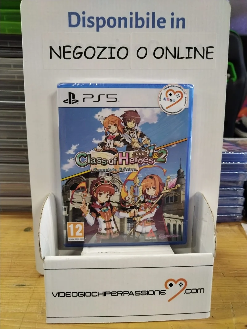 Class Of Heroes 1 & 2 Complete Edition Playstation 5 Edizione Europea