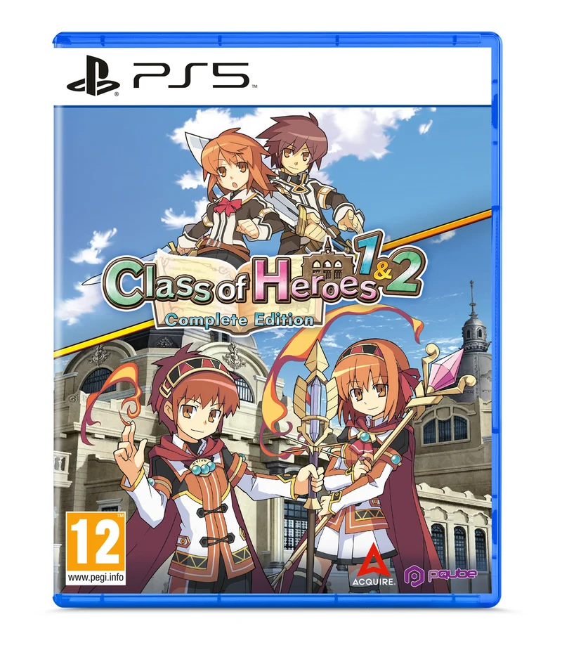 Class Of Heroes 1 & 2 Complete Edition Playstation 5 Edizione Europea