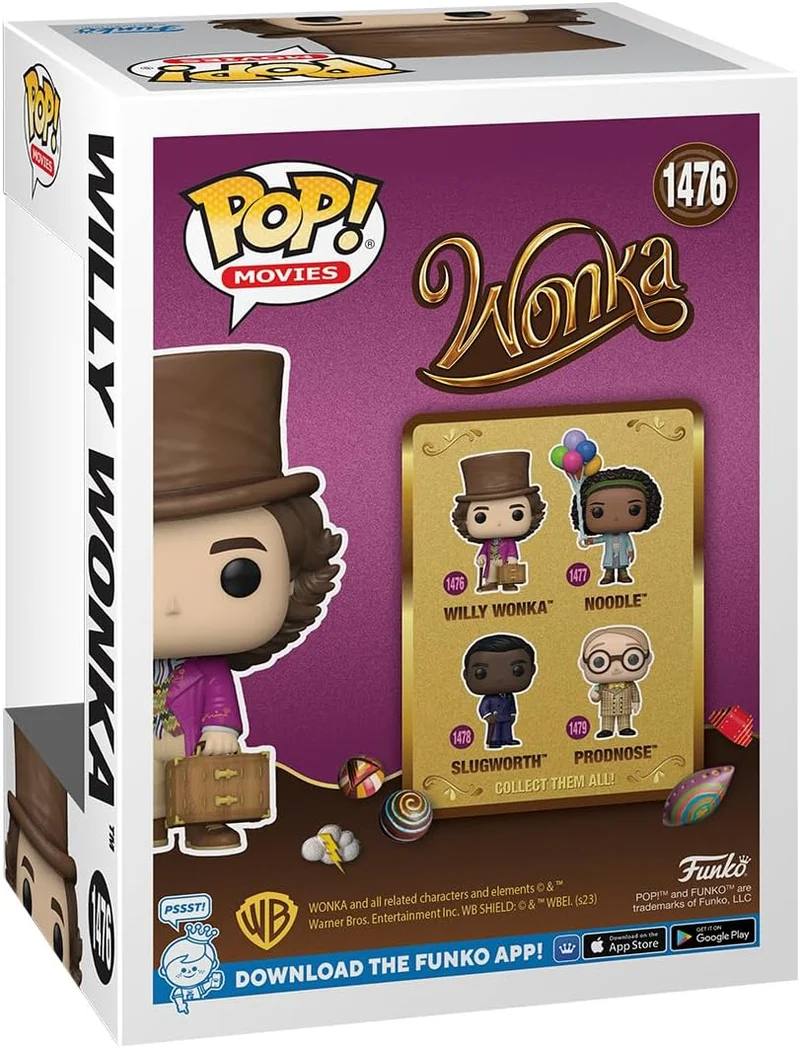 POP! FUNKO - WONKA - WILLY WONKA - 1476