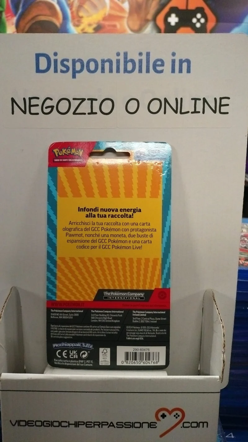 Pokémon Confezione da due buste di espansione del GCC, edizione in italiano