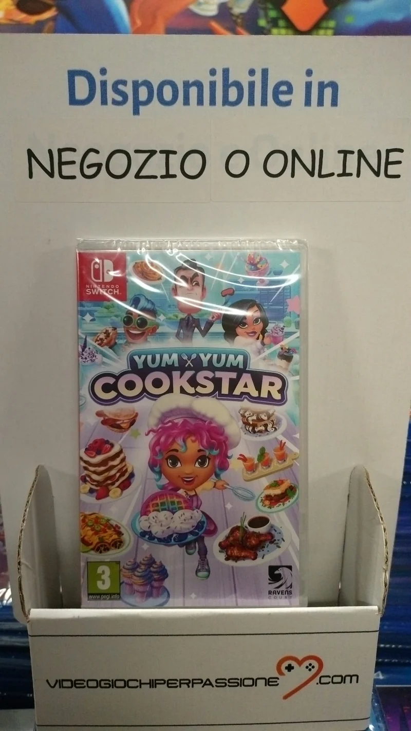 Yum Yum Cookstar Nintendo Switch Edizione Europea (con Italiano)