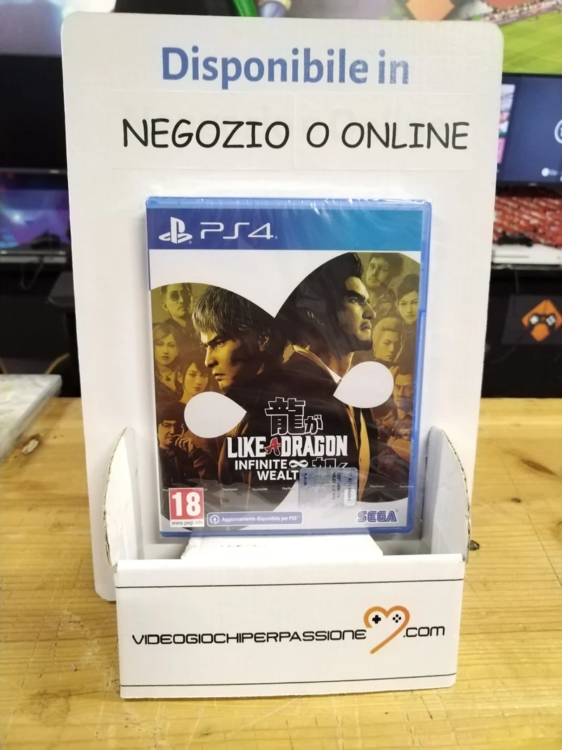 Like a Dragon Infinite Wealth Playstation 4 Edizione ITALIANA
