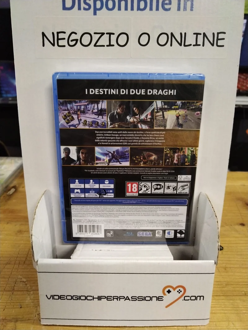 Like a Dragon Infinite Wealth Playstation 4 Edizione ITALIANA