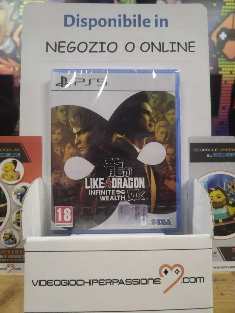 Like a Dragon Infinite Wealth Playstation 5 Edizione ITALIANA