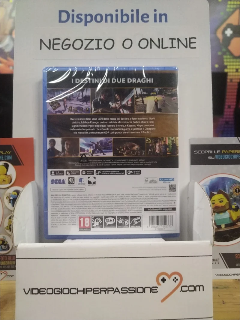 Like a Dragon Infinite Wealth Playstation 5 Edizione ITALIANA