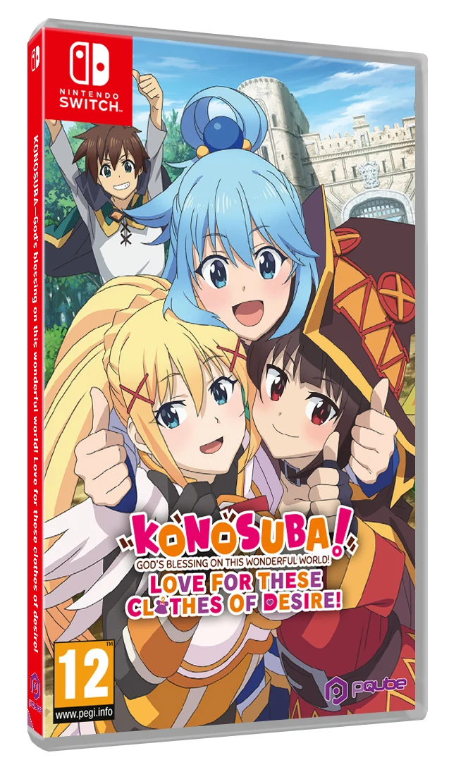 KONOSUBA - Gods blessing on this world! Love for these clothes of desire! Nintendo Switch Edizione Europea