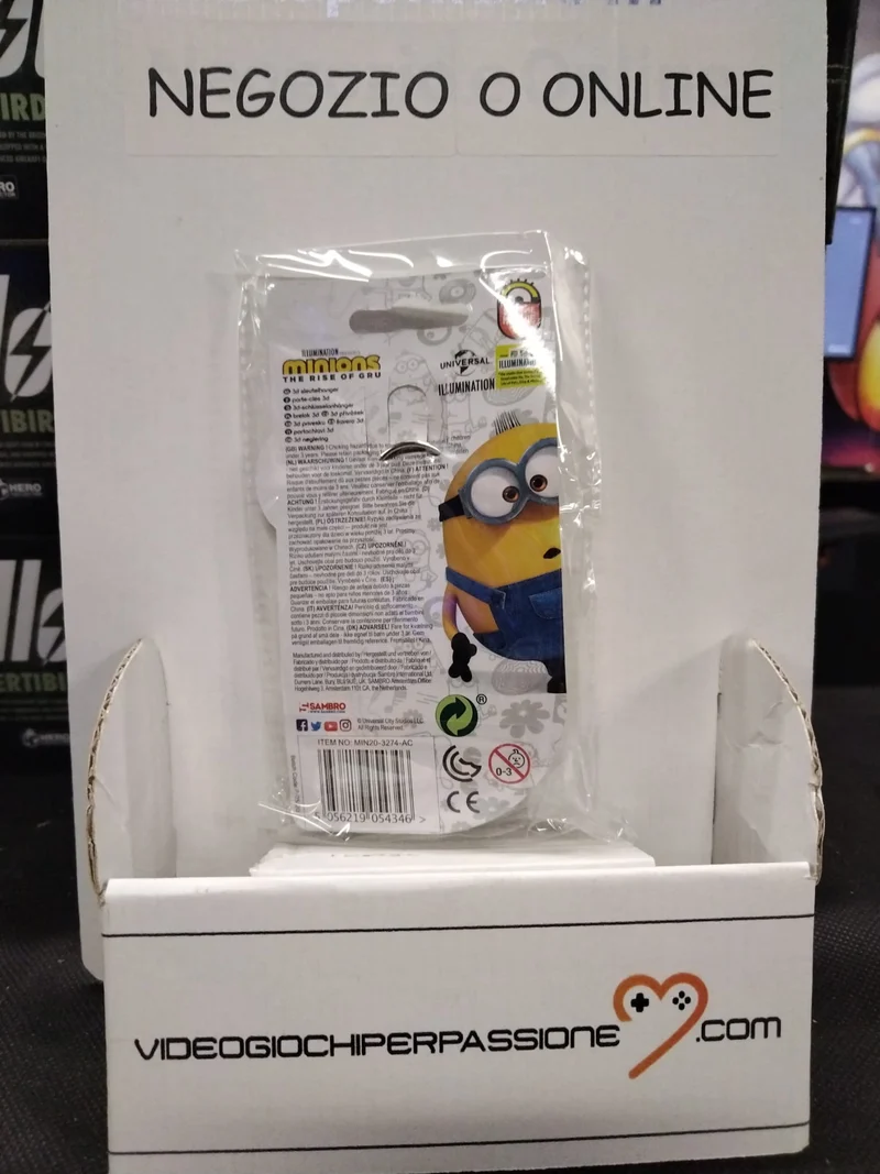 KEYCHAIN MINIONS- OTTO -PORTACHIAVI