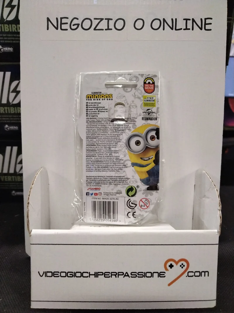 KEYCHAIN MINIONS- BOB-PORTACHIAVI