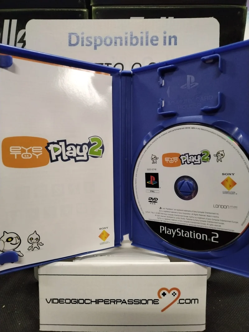 EYE TOY : PLAY 2 PS2 (usato garantito)(versione italiana)