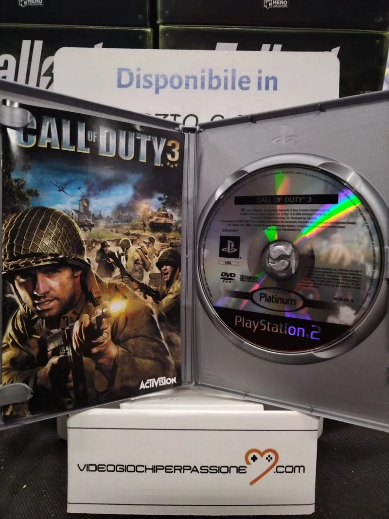 CALL OF DUTY 3 PLAYSTATION 2 (usato garantito)