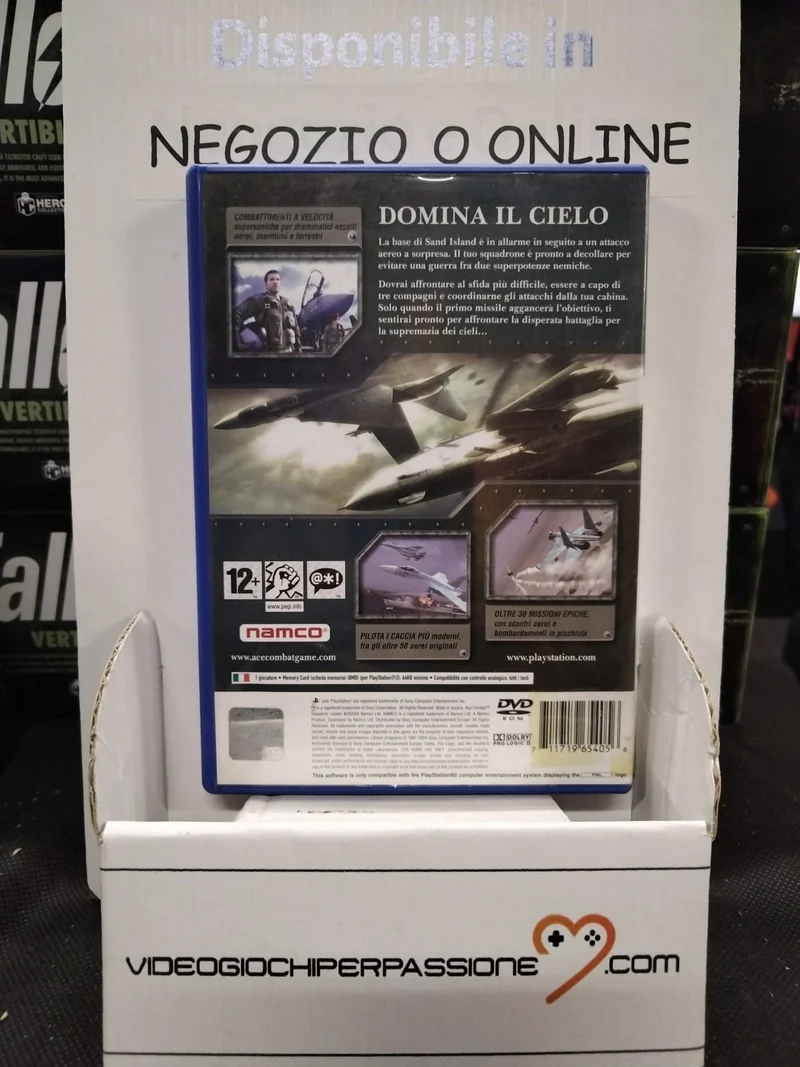 ACE COMBAT SQUADRON LEADER PLAYSTATION 2 (usato garantito)