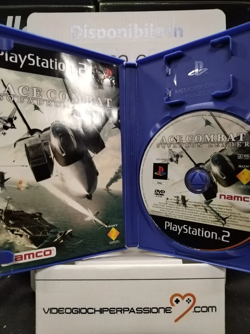 ACE COMBAT SQUADRON LEADER PLAYSTATION 2 (usato garantito)