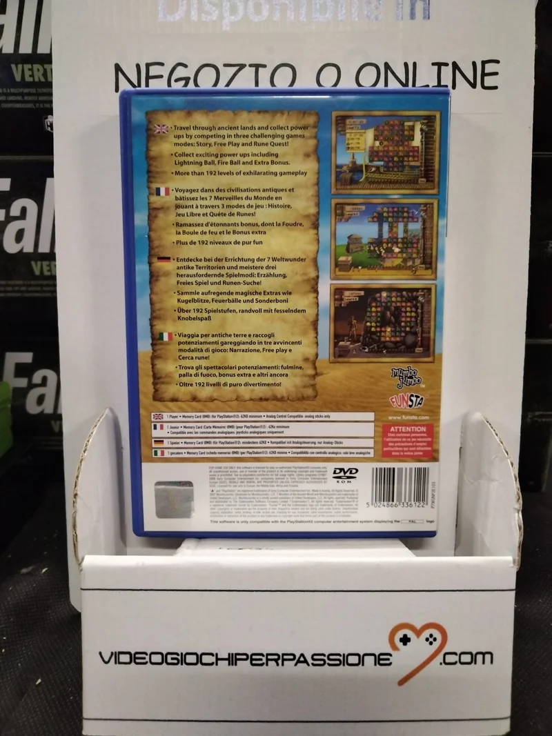 7 wonders of the ancient world PLAYSTATION 2 (usato garantito)