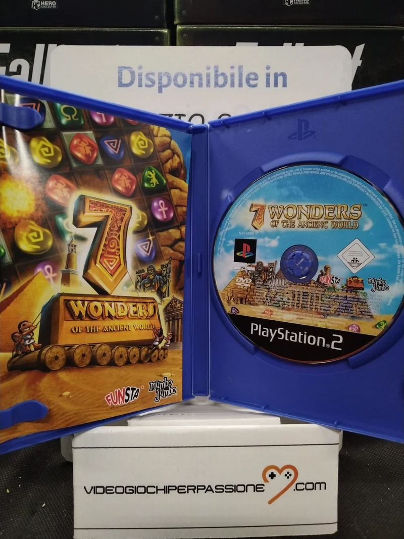 7 wonders of the ancient world PLAYSTATION 2 (usato garantito)