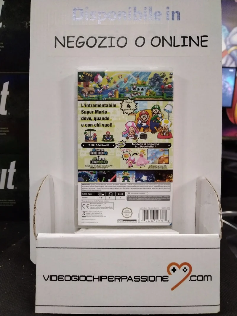 NEW SUPER MARIO BROS.U DELUXE NINTENDO SWITCH (edizione italiana)(usato garantito)
