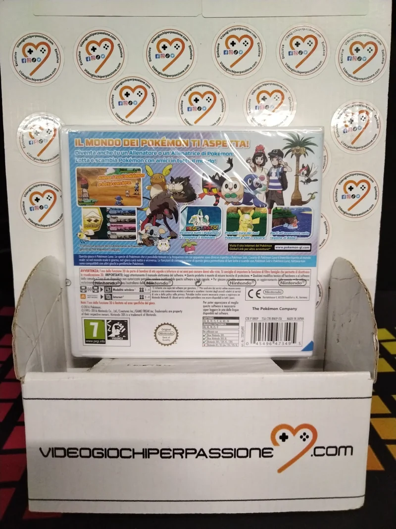 POKEMON LUNA NINTENDO 3DS (versione italiana)