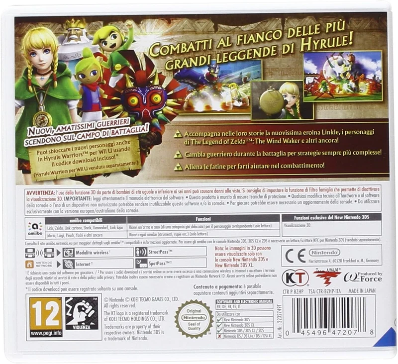 Hyrule Warriors Legends - Nintendo 3DS VERSIONE ITALIANA