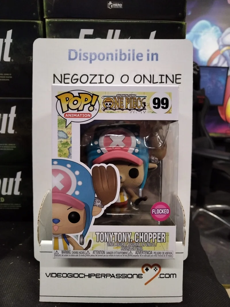 One Piece POP! Tony Tony CHOPPER-9 cm-FLOCKED-