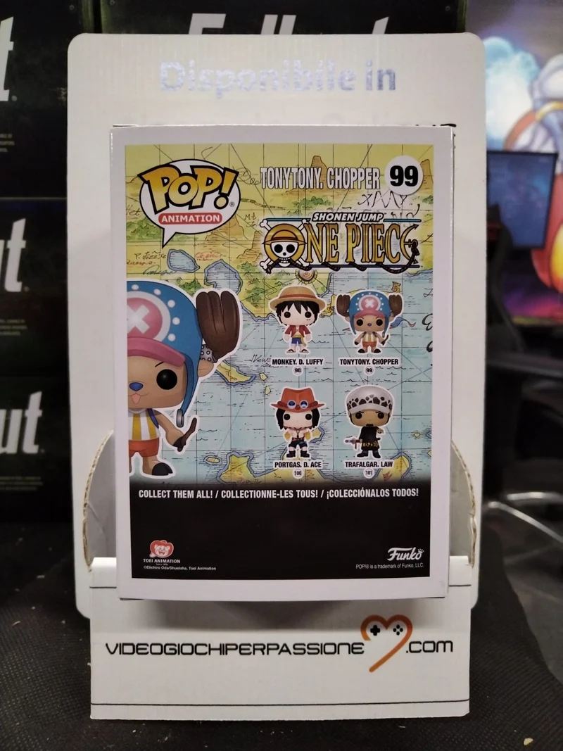 One Piece POP! Tony Tony CHOPPER-9 cm-FLOCKED-