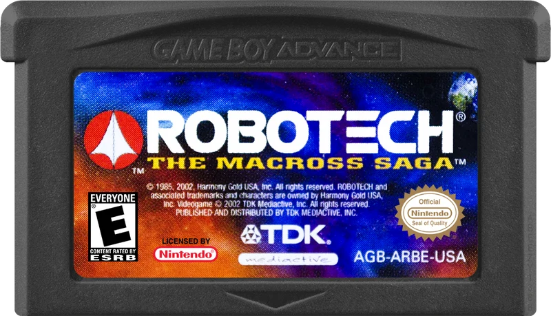 Robotech The Macross Saga - (Game Only) (GameBoy Advance)