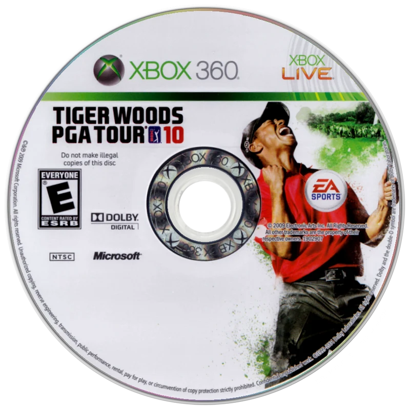 Tiger Woods PGA Tour 10 - (Game Only) (Xbox 360)