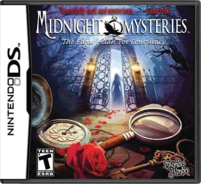 Midnight Mysteries The Edgar Allan Poe Conspiracy - Nintendo DS