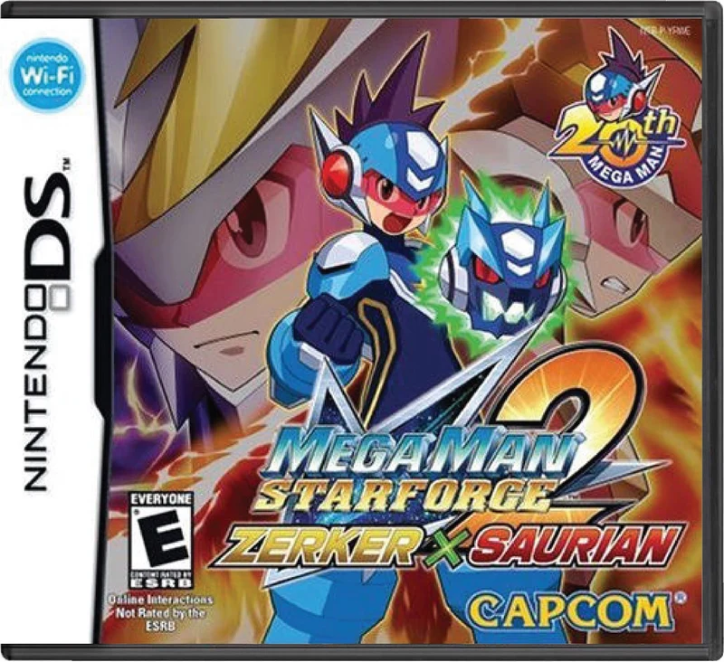Mega Man Star Force 2 Zerker X Saurian - Nintendo DS