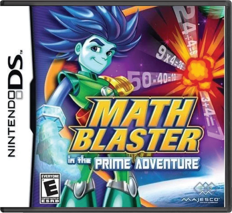 Math Blaster in the Prime Adventure - Nintendo DS