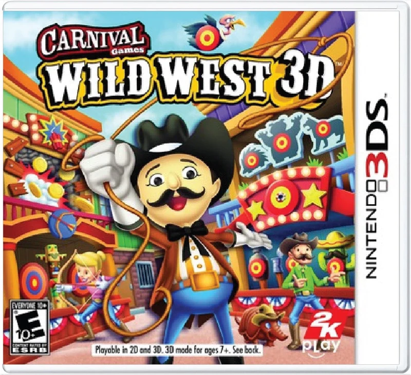 Carnival Games Wild West 3D - Nintendo 3DS