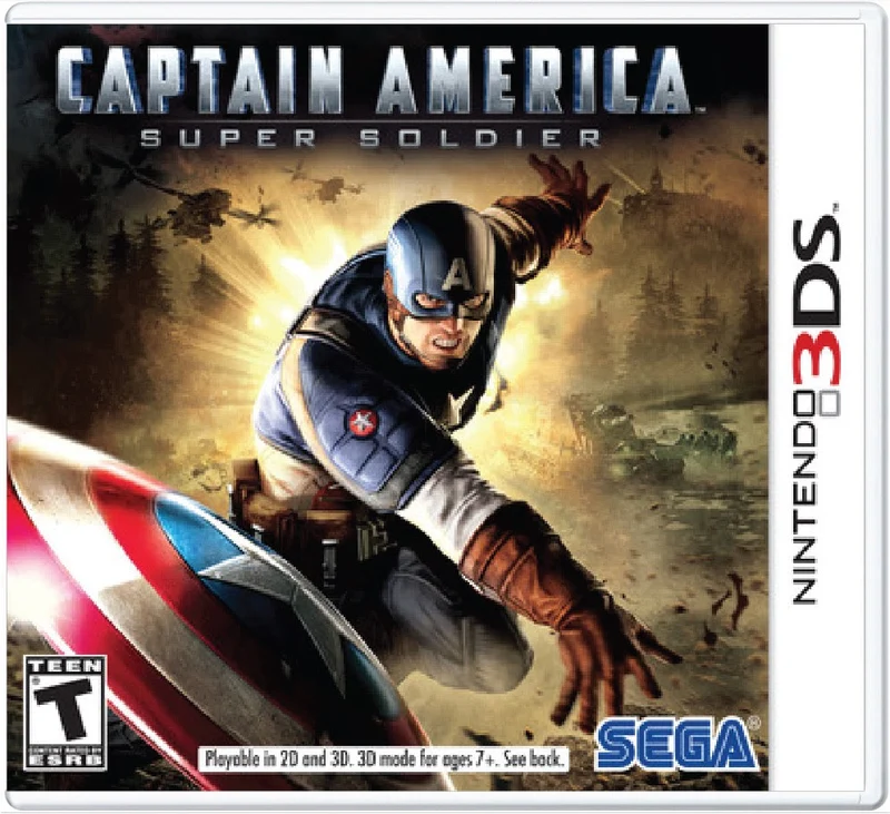 Captain America Super Soldier - Nintendo 3DS