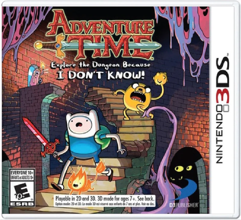 Adventure Time Explore the Dungeon Because I Don't Know - Nintendo 3DS