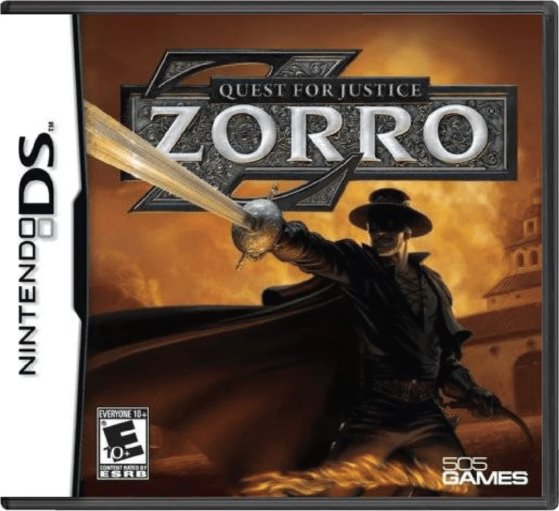 Zorro Quest for Justice - Nintendo DS