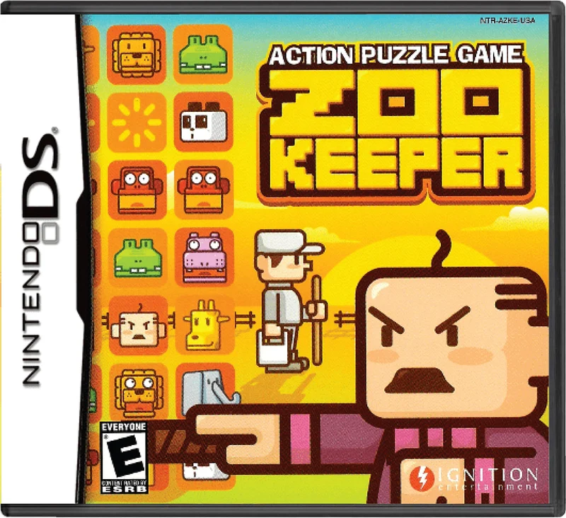 Zoo Keeper: Action puzzle Game - Nintendo DS