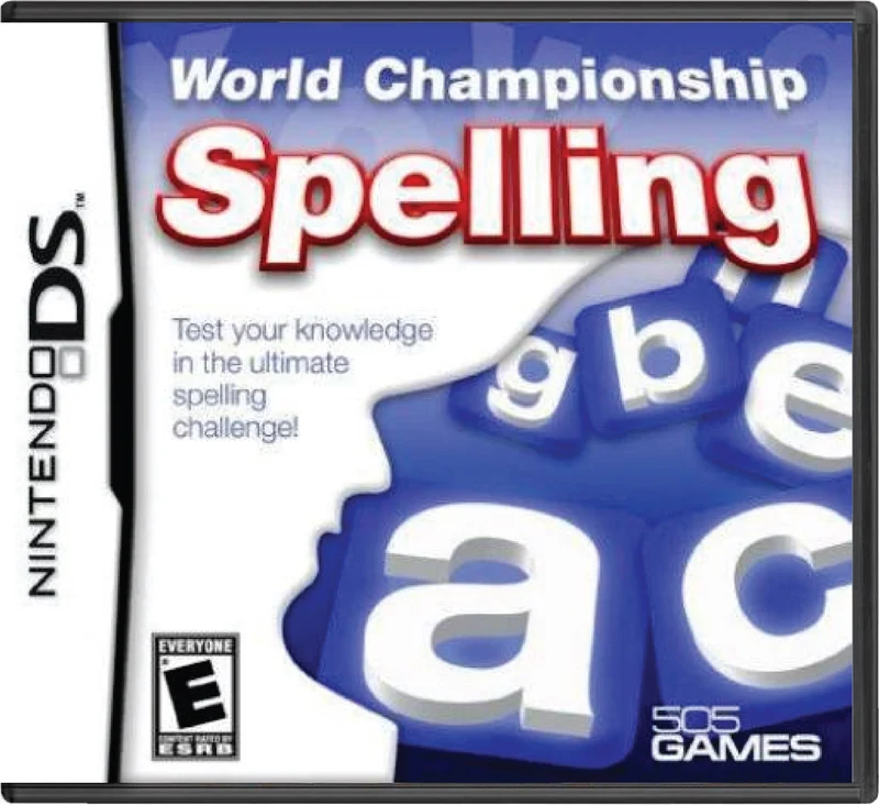 World Championship Spelling - Nintendo DS