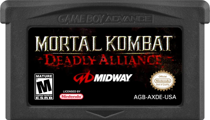 Mortal Kombat Deadly Alliance - (Game Only) (GameBoy Advance)