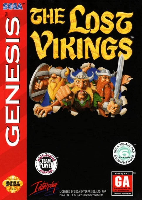 The Lost Vikings - Sega Genesis
