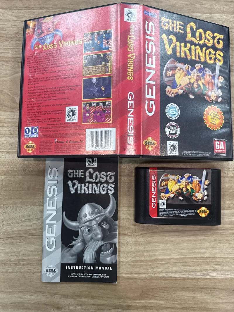 The Lost Vikings - Sega Genesis