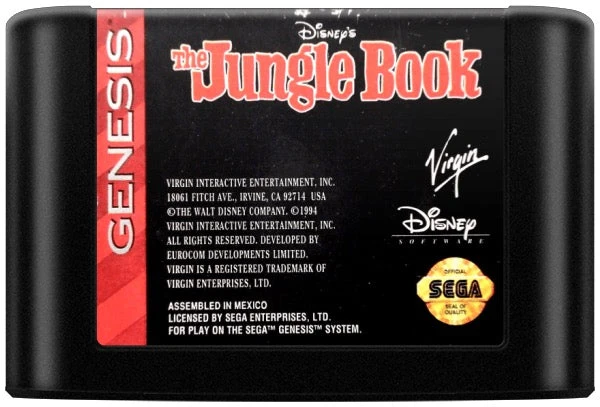 The Jungle Book - Sega Genesis