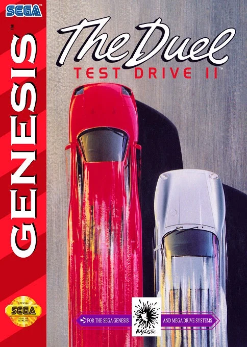 The Duel Test Drive II - Sega Genesis
