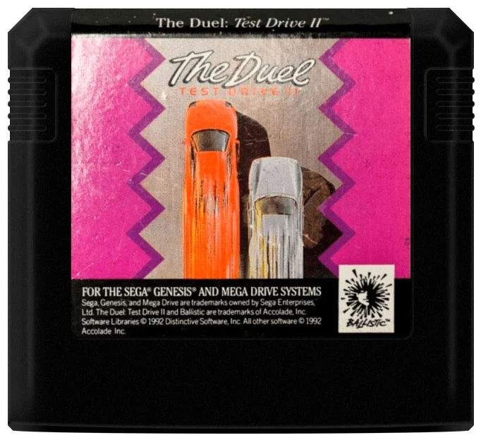 The Duel Test Drive II - Sega Genesis