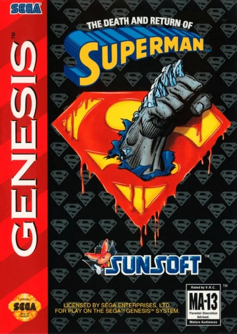 The Death and Return of Superman - Sega Genesis