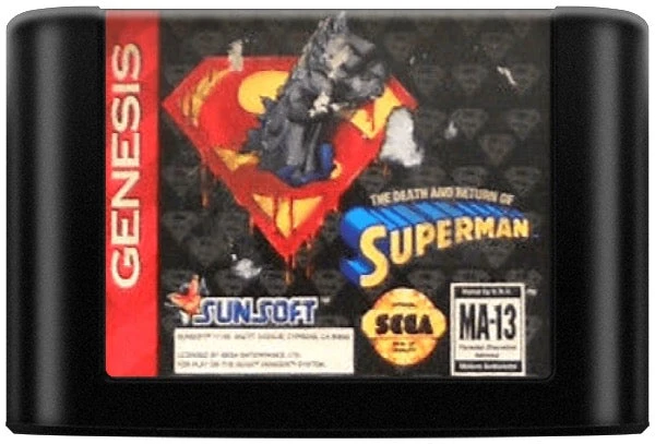 The Death and Return of Superman - Sega Genesis