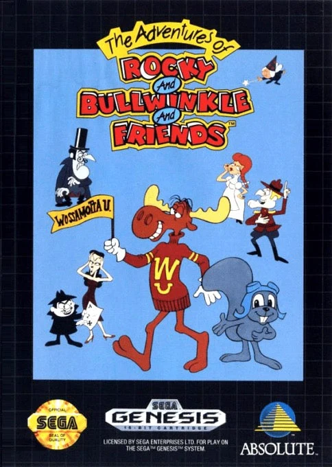 The Adventures of Rocky and Bullwinkle and Friends - Sega Genesis